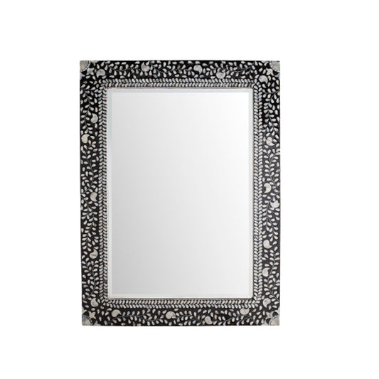 Handmade Customized  Mother of Pearl Rectangular Mirror Frame