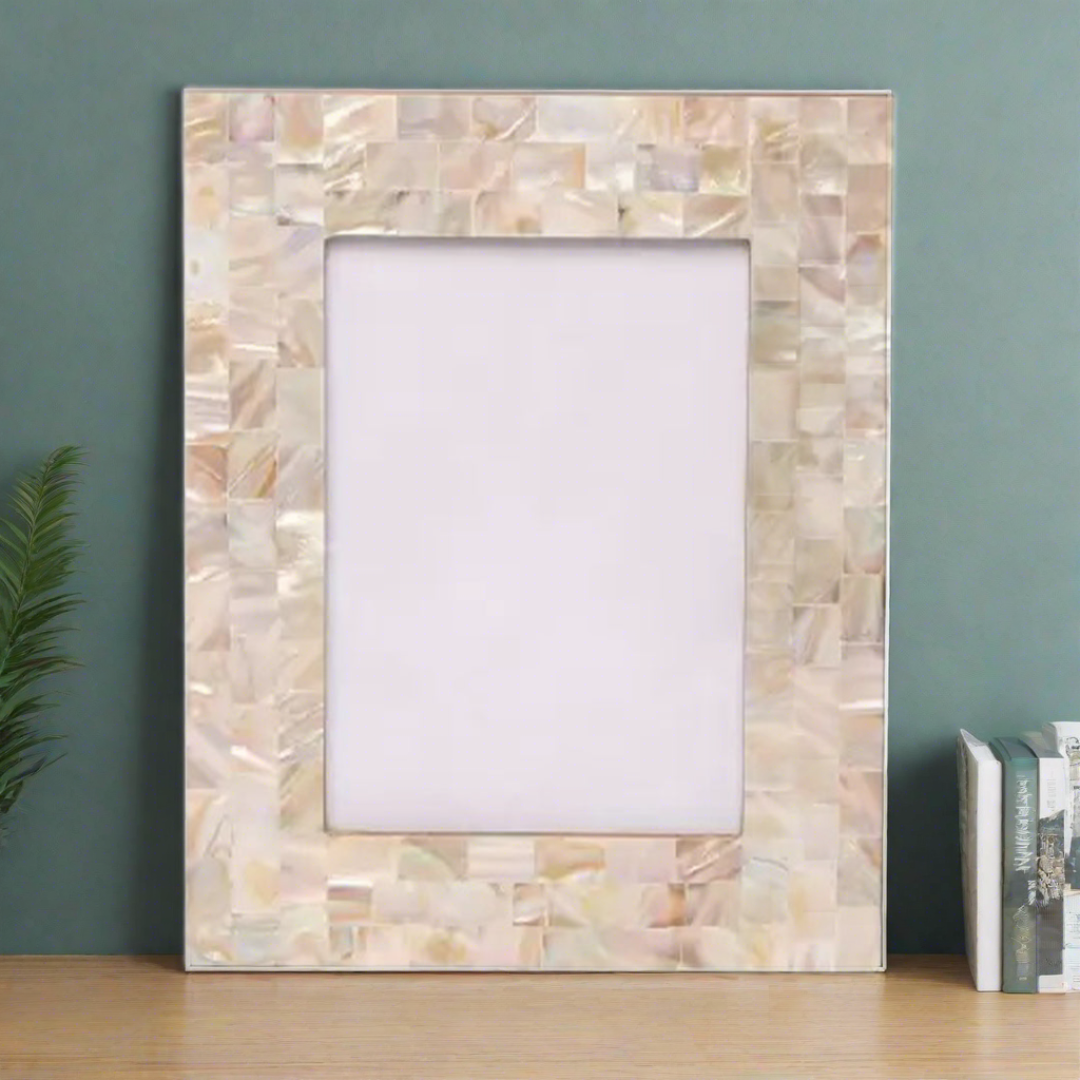Handmade Mother of Pearl Photo Frame