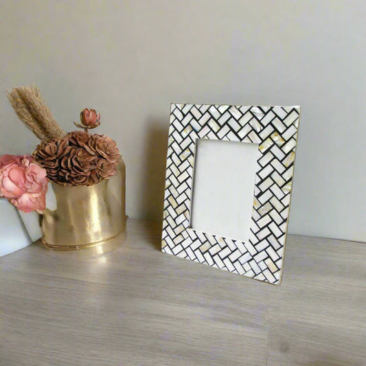 Handmade Mother of Pearl Photo Frame