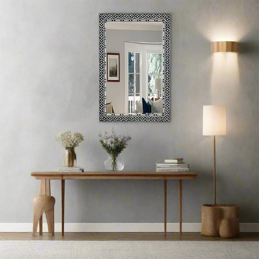 Handmade Customized Mother of Pearl Mirror Frame