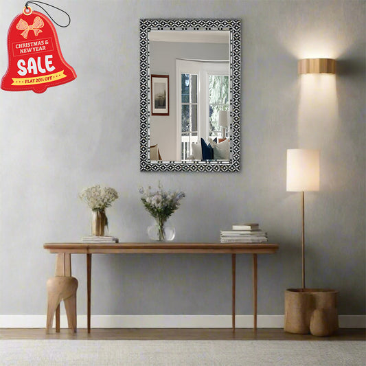 Handmade Customized Mother of Pearl Mirror Frame