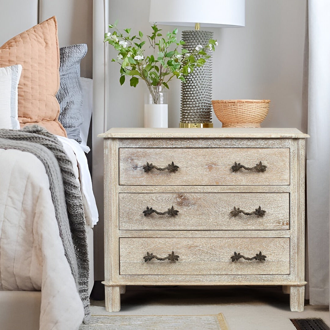 Handcrafted Wooden Chest Of Drawer