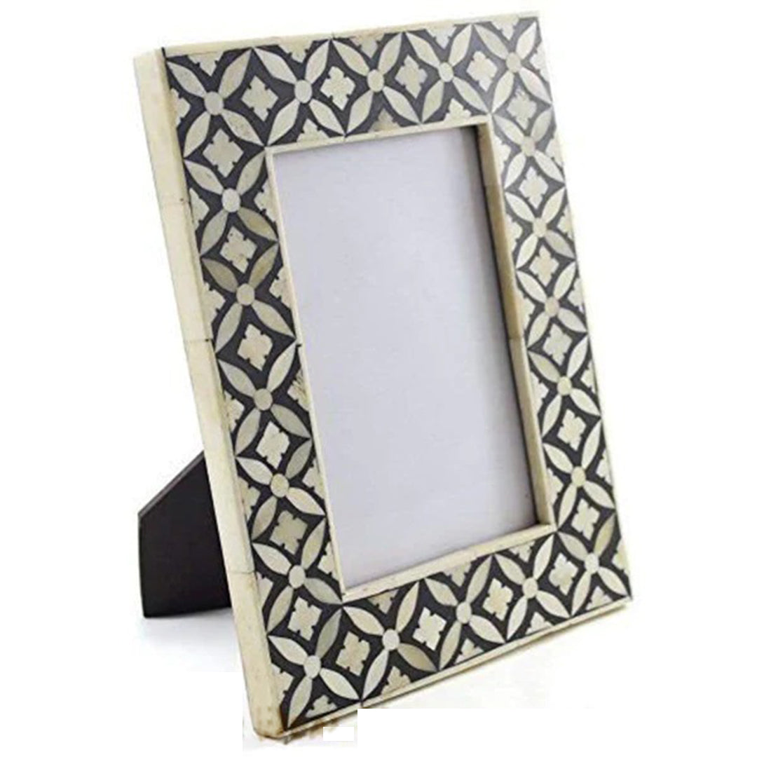Personalized photo frame, handmade bone inlay photo frame, perfect gift ideas