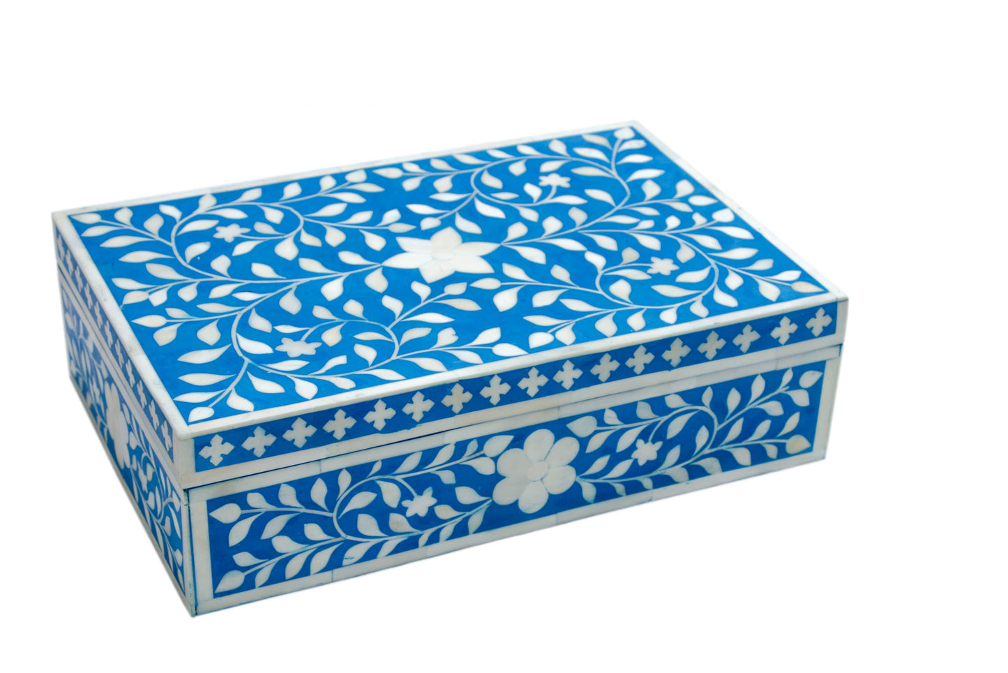 Customized Handmade Bone Inlay Color Jewelry Box